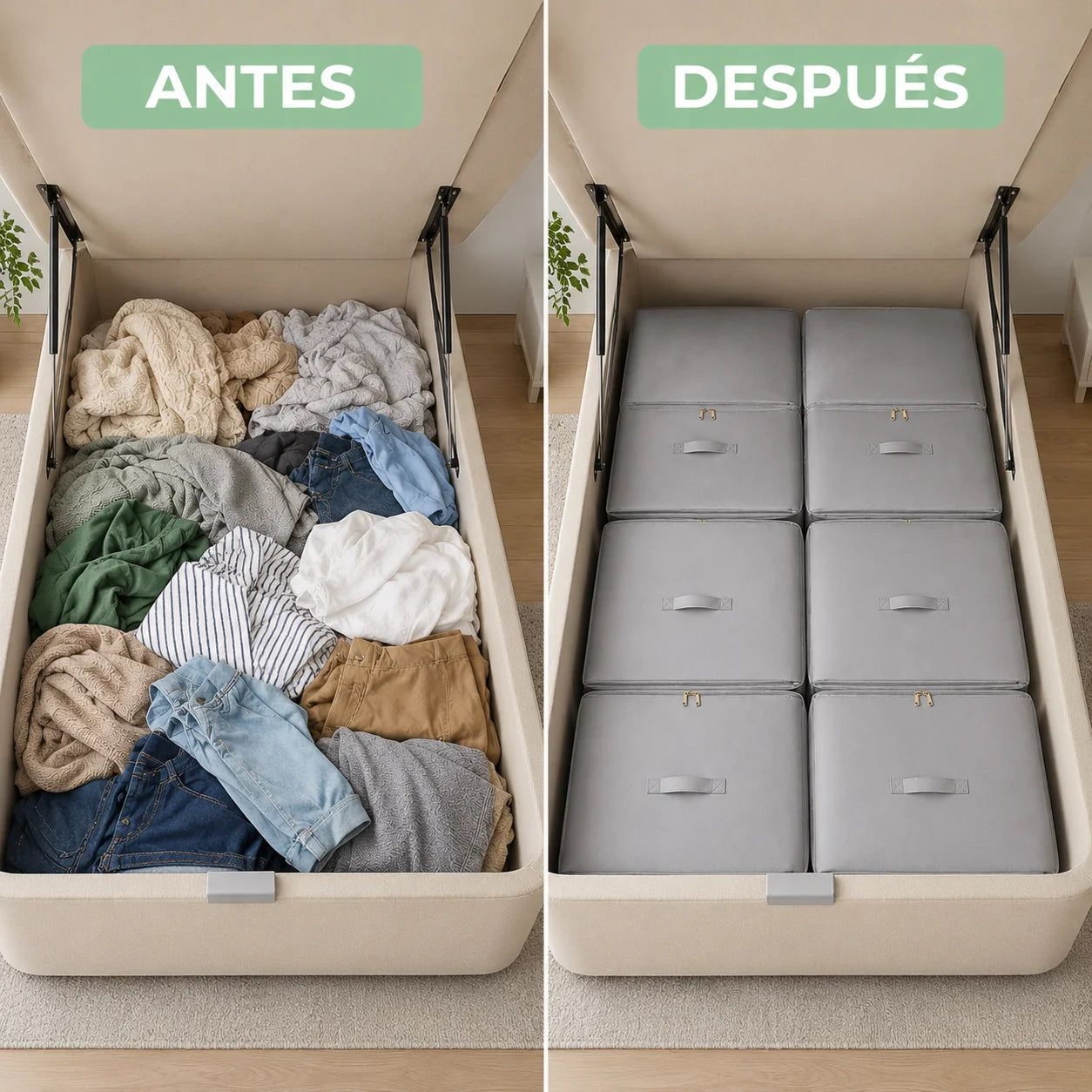 Organizador espacio +50%